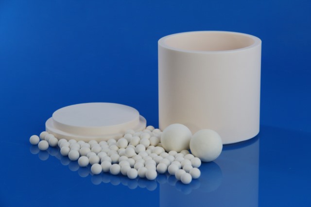 alumina milling jars+alumina ball